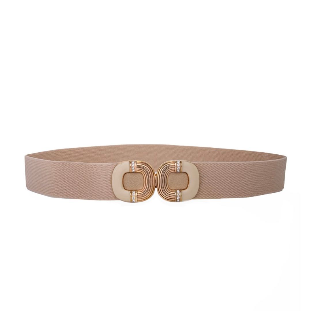 Cinto Elástico Cris ( Fendi e Fivela Dourada). Em até 4 x R$ 34,75. Sem Juros.
