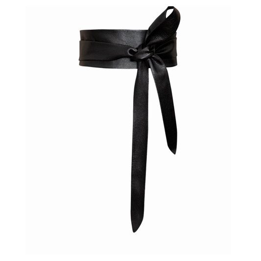 Cinto Faixa Ângela (Preto 2 Voltas).