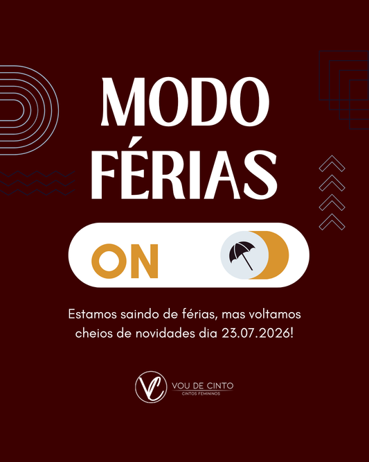 * Estamos de férias